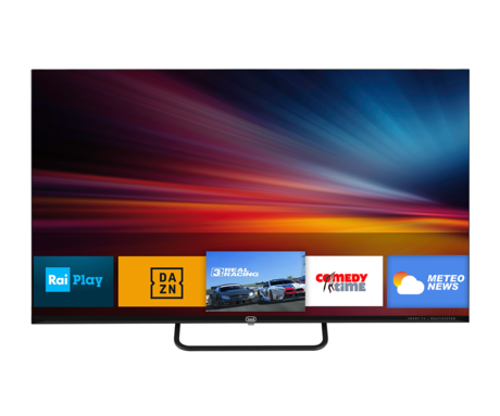 TREVI LED TV 4302, 43", Full HD, SMART Android, WiFi, HDMI, USB, CI+, RJ-45, audio/video, daljinski upravljalnik, črn