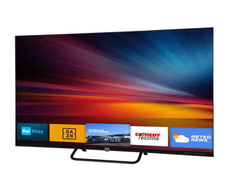 TREVI LED TV 4302, 43", Full HD, SMART Android, WiFi, HDMI, USB, CI+, RJ-45, audio/video, daljinski upravljalnik, črn