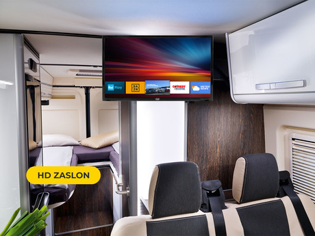 TREVI 2410 LED TV sprejemnik, 61cm (24"), SmartTV, Android, HD, 220V+12V napajanje, DVB-T2 / DVB-S2 / CI+, HDMI, USB, Hotel Mode