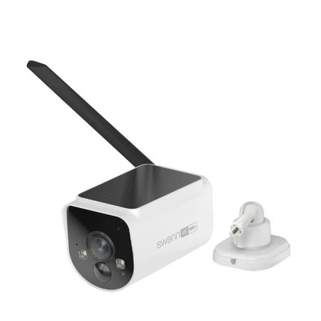 SWANN MR4KCAM MaxRanger4K brezžična IP varnostna kamera, 4K UHD, WIFI HaLow, TrueDetect+, solarni panel, 12600mAh polnilna baterija, APP, Sony STARVIS, Night2Day snemanje, mikrofon, zvočnik, IP66