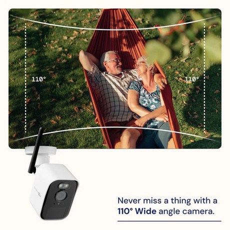 SWANN MRMINICAM MaxRanger4K Mini brezžična IP varnostna kamera, 4K UHD, WIFI HaLow, TrueDetect+, 6000mAh polnilna baterija, APP, Night2Day snemanje, mikrofon, zvočnik, IP66