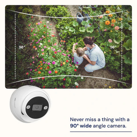 SWANN AdvancedX Series / NVR-8ADVANX / 1TB / 4x NHD-ADVANXD 4K Spotlight Dome IP Cameras