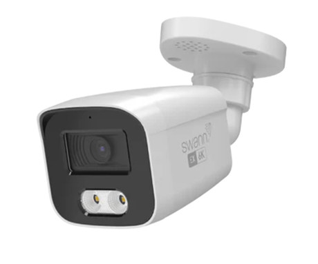SWANN EliteX 12MP Series / Spotlight Bullet w 2 Way Audio Add On IP Camera