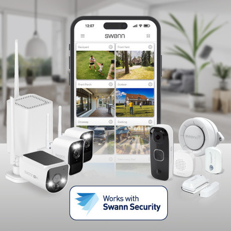 SWANN EliteX 12MP Series / 8ch NVR / 2TB / 4x EX12MPB 12MP Bullet IP Cameras