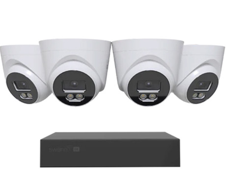 SWANN EliteX 12MP Series / 8ch NVR / 2TB / 4x EX12MPD 12MP Dome IP Cameras