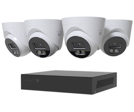 SWANN EliteX 12MP Series / 8ch NVR / 2TB / 4x EX12MPD 12MP Dome IP Cameras