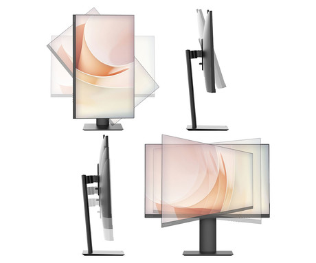 THOMSON M27FB7C14V monitor s kamero, 69cm (27"), Full HD, 100Hz, IPS, 5ms, 300nit, 110% sRGB, HDR10, HDMI, USB-C, AV-in, višina, vrtenje, nagibanje, AdaptiveSync, Anti Glare, Low Blue Light, VRR