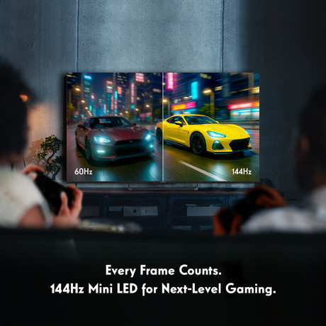 THOMSON 55MG7C15 MiniLED TV sprejemnik, 139cm (55"), 4K UHD, Google TV, 144Hz, WiFi, Bluetooth, HDR10, Dolby Atmos & Vision, STEREO zvočniki, Google Assistant, Chromecast, HOTEL Mode, pametni daljinec