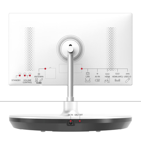 THOMSON 32HA4M44 GO TV sprejemnik, 81cm (32"), HD, Android, 5000mAh baterija, bel (Pure White)