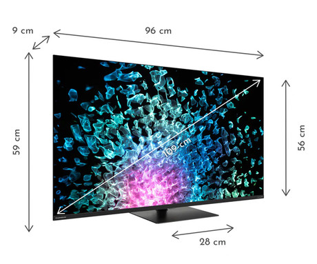 THOMSON 43MG7C15 MiniLED TV sprejemnik, 109cm (43"), 4K UHD, Google TV, 144Hz