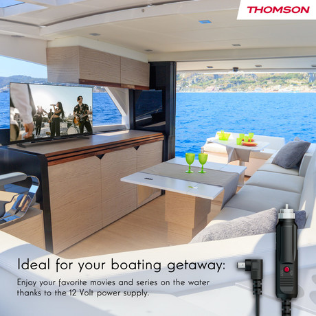 THOMSON 24HQG3S15C QLED TV sprejemnik, 61cm (24"), HD, Google TV, 220V + 12V napajanje