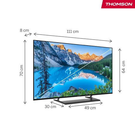 THOMSON 50UG5X15 LED TV sprejemnik, 126cm (50"), 4K UHD, Google TV