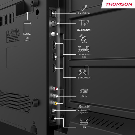 THOMSON 40FQG3S15 QLED TV sprejemnik, 101cm (40"), Full HD, Google TV