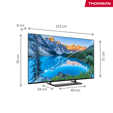 THOMSON 55UG5X15 LED TV sprejemnik, 139cm (55"), 4K UHD, Google TV