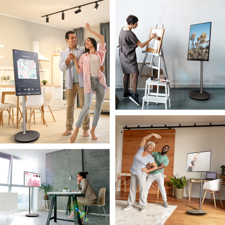 THOMSON 32UE5M45 GO Plus TV sprejemnik, 81cm (32"), 4K UHD, Android, 9000mAh baterija, zlat (Champagne Gold)