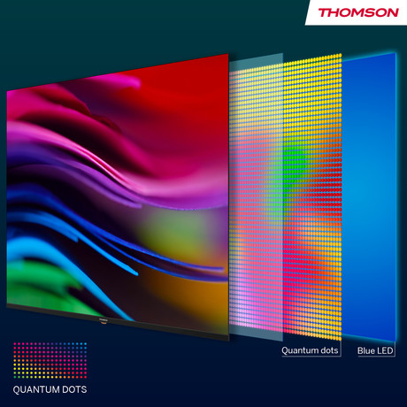 THOMSON 43FQG3S15 QLED TV sprejemnik, 109cm (43"), Full HD, Google TV