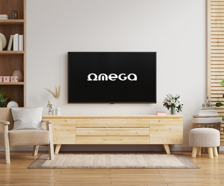 Nosilec za TV OMEGA OUTV600T, 30''-70'', naklon,  Vesa do 600x400