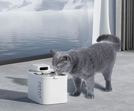 PETKIT EWERSWEET MAX pametna vodna fontana, za pse / mačke, 3L prostornina, 3 načini delovanja, polnilna baterija, Wireless vodna črpalka, Bluetooth, aplikacija, enostavno čiščenje, 26.5x19x17cm