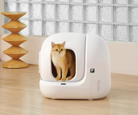 PETKIT PURA MAX 2 pametno mačje stranišče, za vse velikosti, 76L prostornina, XSECURE 360° varnostna zaščita, ShieldBase zasnova, Triple nadzor vonjav, tiho delovanje, WIFI, aplikacija, 62x55x54cm