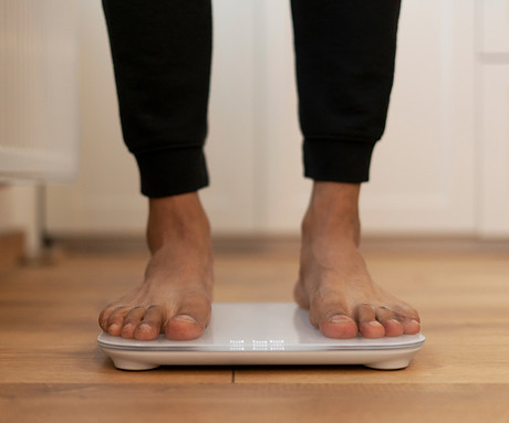 Osebna tehtnica Platinet/Omega OBSW, LCD prikazovalnik, do 180kg, bela