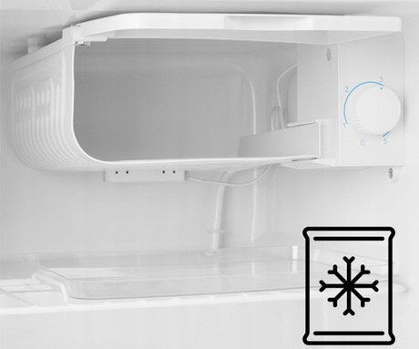 MANTA MM515P mini hladilnik, 46L, 6-stopenjski nadzor temperature, učinkovito hlajenje, predal z nizko temperaturo, nastavljive nogice / stran odpiranja, 48.7x48x45cm, črn (Classic Black)