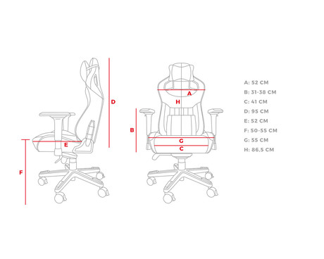 GENESIS NITRO 950 gaming / pisarniški stol, ergonomski, nastavljiva višina / naklon, zibanje, 2x blazina, 4D nasloni za roke, najlonska kolesa, eko usnje, do 150kg, črn