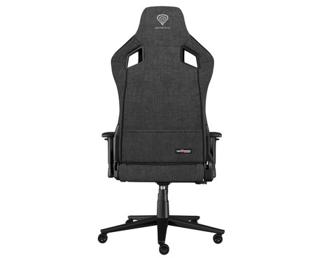 GENESIS NITRO 660 gaming / pisarniški stol, ergonomski, nastavljiva višina / naklon, zibanje, 2x blazina, 2D nasloni za roke, kolesa CareGLide™, tkanina, do 150kg, črno siv