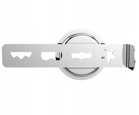 MANTA LOVIO Cookie Maker model za piškote, kompatibilen z LVSTM02P ChefAssistant Plus, 4 različne oblike, nerjaveče jeklo, srebrn