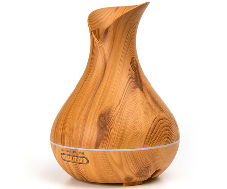 Platinet PADYM010LW vlažilec zraka in razpršilec eteričnih olj, LED osvetlitev v 7. barvah, timer, svetla imitacija lesa