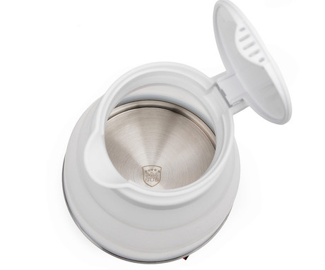 PLATINET PEK197R grelnik vode, zložljiv, 1.2L, 1200W, samodejni izklop, silikon, bel