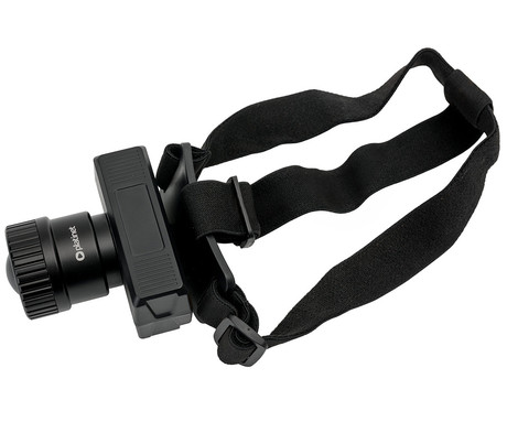 PLATINET PHLP51 naglavna LED svetilka, 10W moč, 1000 lumnov, 3000mAh polnilna baterija, nastavljiva svetlost, ZOOM funkcija, IPX4 vodoodpornost, upravljanje z gumbi / kretnjami, +naglavni trak, črna