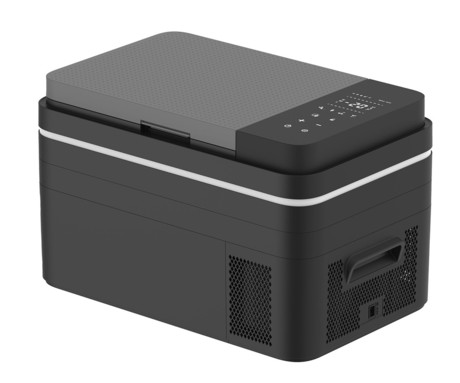 PLATINET PCCR30 prenosni kompresorski hladilnik, 30L, 12V/24V/230V napajanje, do -20°C, učinkovit hladilni sistem, nizka poraba energije, kompaktne dimenzije, tiho delovanje, 623x378x370mm, črno-siv