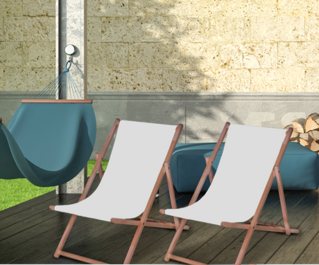 PLATINET PSW leseni ležalnik, MADE in EU, 3 stopnje nastavitve, zložljiva oblika, ultra lahka teža, zaščita pred nenamernim zlaganjem, bukov les, UV & vodoodporna tkanina, siv