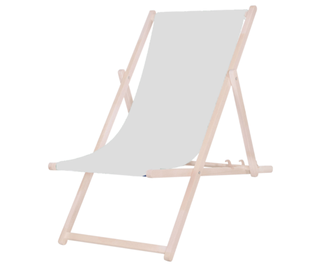 PLATINET PSW leseni ležalnik, MADE in EU, 3 stopnje nastavitve, zložljiva oblika, ultra lahka teža, zaščita pred nenamernim zlaganjem, bukov les, UV & vodoodporna tkanina, siv