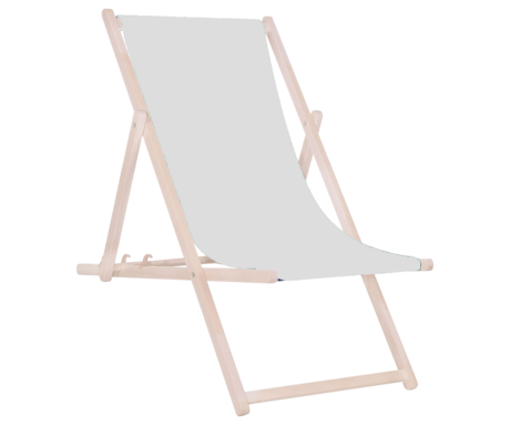 PLATINET PSW leseni ležalnik, MADE in EU, 3 stopnje nastavitve, zložljiva oblika, ultra lahka teža, zaščita pred nenamernim zlaganjem, bukov les, UV & vodoodporna tkanina, siv