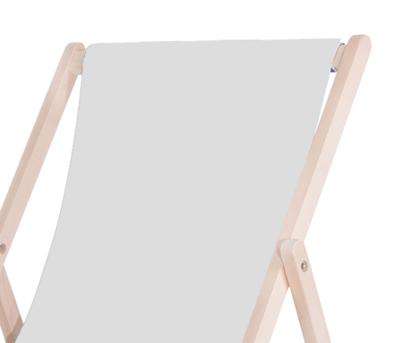 PLATINET PSW leseni ležalnik, MADE in EU, 3 stopnje nastavitve, zložljiva oblika, ultra lahka teža, zaščita pred nenamernim zlaganjem, bukov les, UV & vodoodporna tkanina, siv