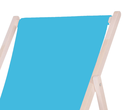 PLATINET PSW leseni ležalnik, MADE in EU, 3 stopnje nastavitve, zložljiva oblika, ultra lahka teža, zaščita pred nenamernim zlaganjem, bukov les, UV & vodoodporna tkanina, svetlo moder