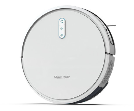 MAMIBOT EXVAC730 MARVLO robotski sesalnik, 3v1 hibrid (sesanje, pometanje, pomivanje), 3000Pa moč, GYRO 6.0 navigacija, WIFI, 2600mAh baterija, 2v1 rezervoar, aplikacija, bel (Cloud White)