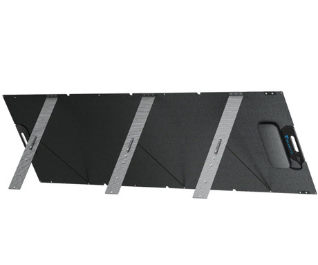 BLUETTI PV350 prenosni solarni panel, 350W moč, polnjenje polnilnih postaj, zložljiva oblika, stojalo, ročaj, UV odpornost, IP67 vodoodpornost, ETFE prevleka, MC4 konektor, črn