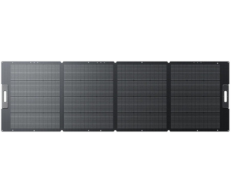 BLUETTI PV350 prenosni solarni panel, 350W moč, polnjenje polnilnih postaj, zložljiva oblika, stojalo, ročaj, UV odpornost, IP67 vodoodpornost, ETFE prevleka, MC4 konektor, črn