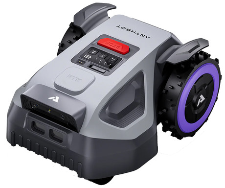 ANTHBOT M5 RTK pametna robotska kosilnica, brez žice, do 500m2, RTK GPS + Dual Vision kamera, aplikacija, AUTO mapiranje / načrtovanje poti, naklon do 45%, IPX6 vodoodpornost, WIFI, 4G, BT