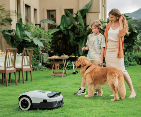 ANTHBOT GENIE 600E pametna robotska kosilnica, brez žice, do 900m2, RTK GPS + 4x AI 3D Vision kamera, aplikacija, AUTO mapiranje / načrtovanje poti, naklon do 45%, IPX6 vodoodpornost, WIFI, BT