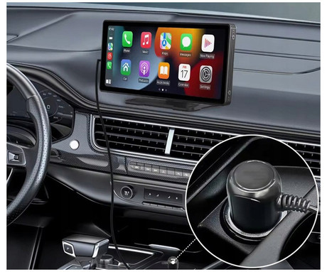 BLOW 78-430 univerzalni zaslon Android Auto / Apple CarPlay, brezžični, črn